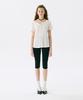 JUNEJUNE SPACE Henry Neck Half T_White