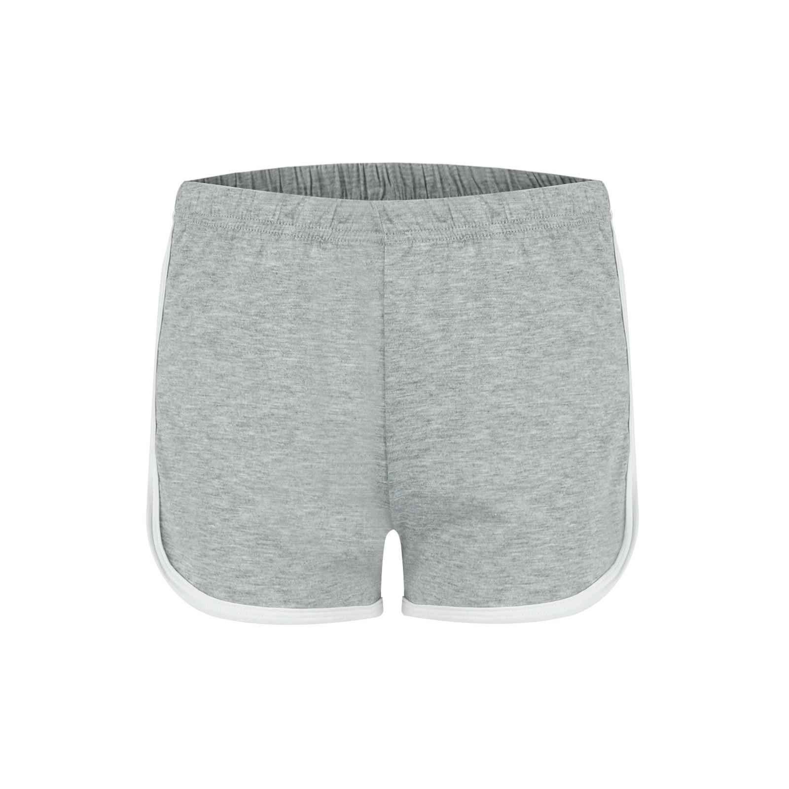 Женские модные однотонные повседневные штаны для йоги с эластичной талией — фото 8