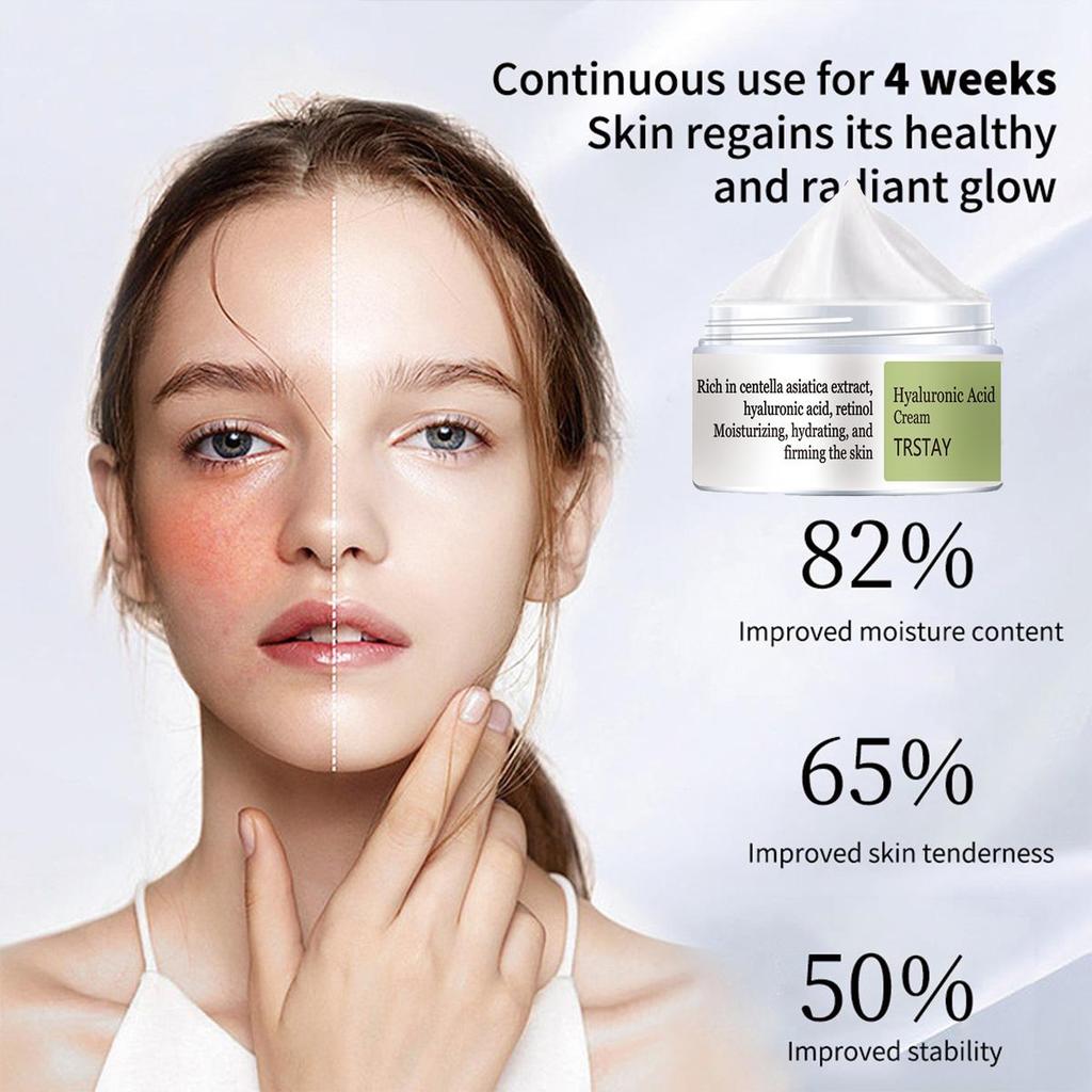 Retinol and Vitamin Face Cream, Mild and Non Irritating, Firm Skin, Brighten Skin Tone, Make Skin Soft and Delicate