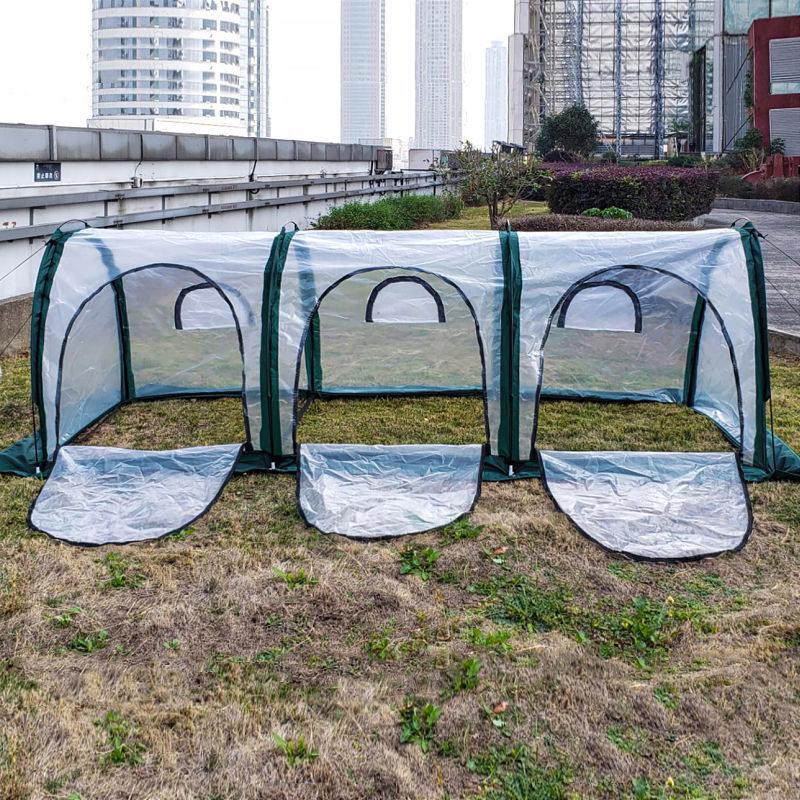 "Outdoor Balcony Greenhouse Insulated Shed for Garden Succulents and Bougainvillea"