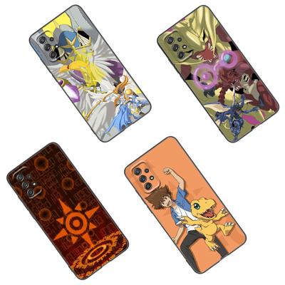 Digital Monster Digimon Case For Samsung A13 A22 A24 A32 A23 A25 A34 A35 A52S A53 A54 A55 A73 5G A12 A14 A15 A31 A33 A50 A51 A72