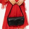 Marmont Leather Crossbody Bag, Shoulder Bag Women's Black 734814-AABS1-1000