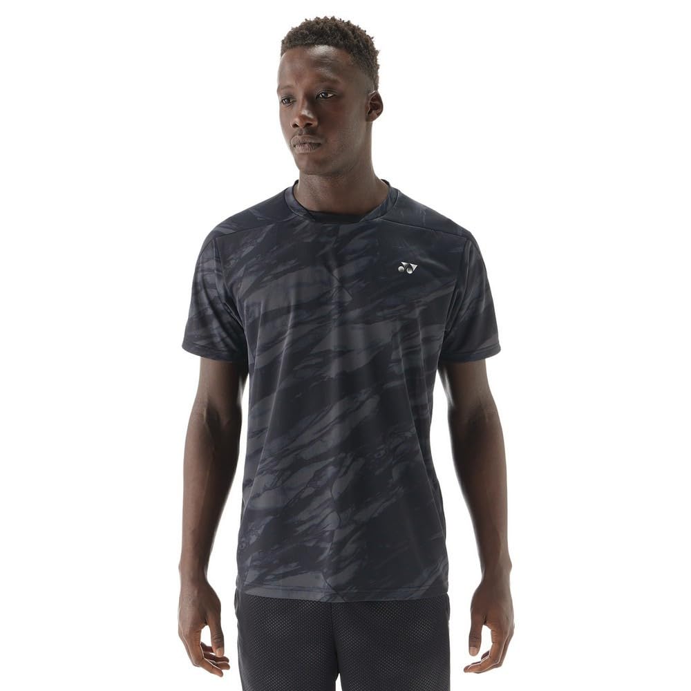 

Yonex Game Uniform Game Shirt Black Shirt, (Fit Style), (007)