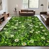 3D Green Leisure Natural Carpet Living Room Modern Plant Pattern Room Decoration Aesthetic Lounge Rug Non-slip Entrance Door Mat