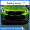 BMW X6 2024 Front Lip Splitter - Hole-Free, G06 Modified MP Style