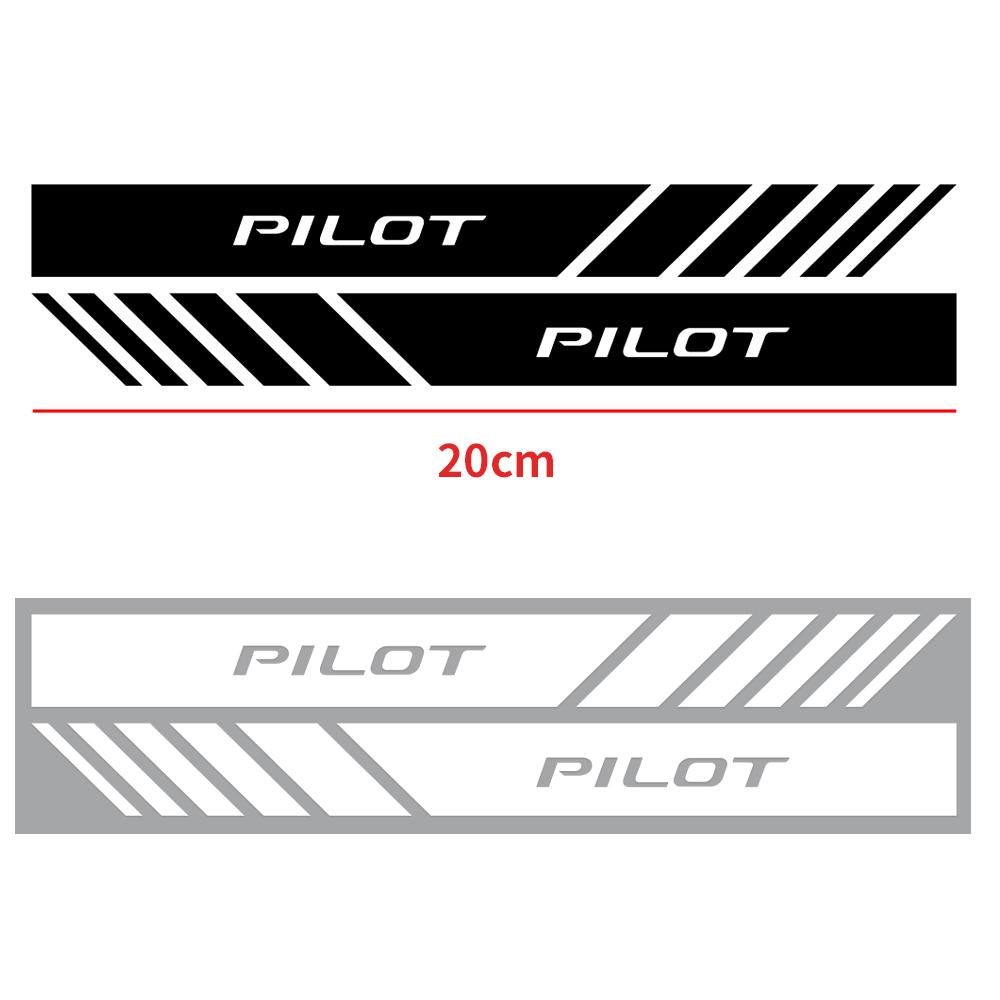 Car Styling 2Pcs Rearview Mirror Decal Stickers For Honda Mugen Accord Civic Vezel Jazz City HRV Auto Decoration Accessories RF6