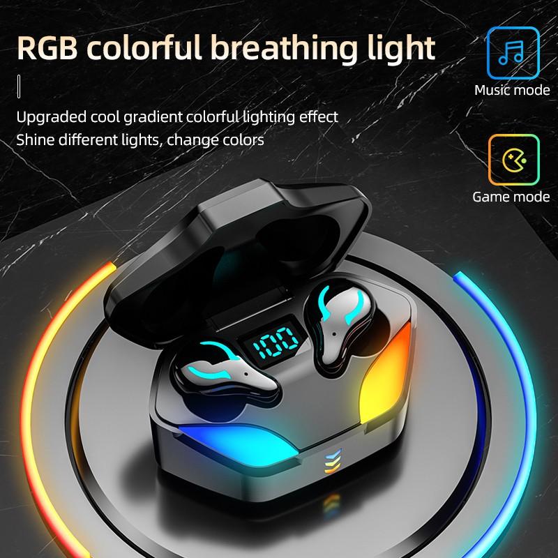 Auricolare Bluetooth 5.1 IPX7 Cuffie Bluetooth wireless impermeabili  Auricolari da gioco a bassa latenza Auricolari con cancellazione del rumore  acquista in modo economico — spedizione gratuita, recensioni reali con foto  — Joom