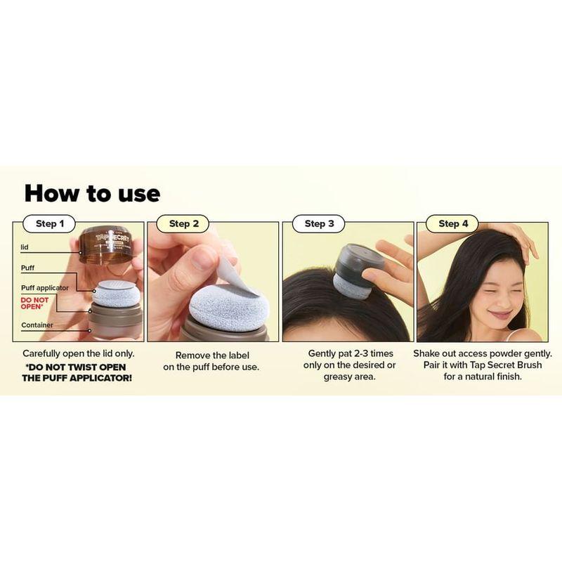 I DEW CARE - Tap Secret Mattifying Dry Shampoo Powder - 5 Colors