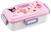 Bento Fluffy Serving Lunch Made In Sanrio My Melody Kuromi Netflix Box, Box, 530ml, Japan, & Pattern, Girl's, PFLB6-A
