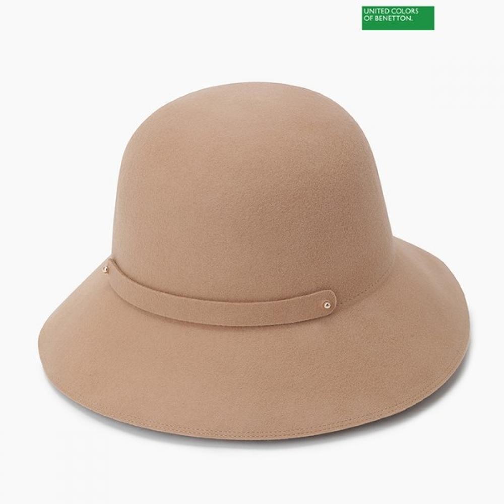 

Фетровая шерстяная шляпа Benetton Bccp01411 BG_Beige/OS