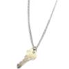 Dolce Vita [N8389] - Silver 'Clé Dolce Vita' Designer Long Necklace