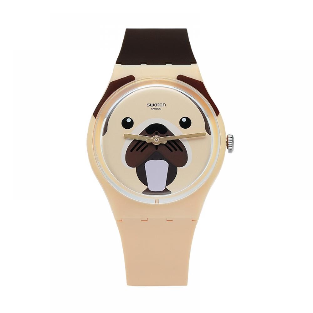 Swatch Gt109 I Love Your Folk carlIto publIc Urethane Watch