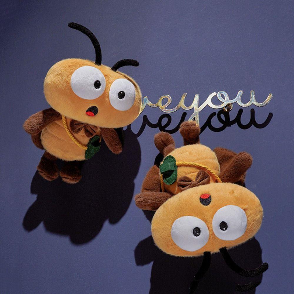 Fluffy Cockroach Stuffed Animal Simulated Cockroach Plush Doll Cockroach Plush Toys  Kids Toys