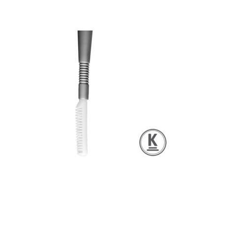 Outil De Cils - K-PRO - Peigne Lifting - 13,5 Cm - Argent - Précision Élevée