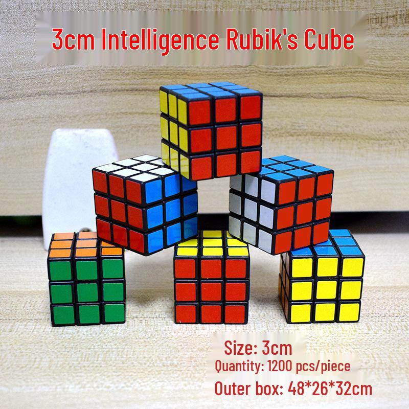 Детский брелок-кубик Рубика 3x3x3 - Игрушка для раннего развития новичка