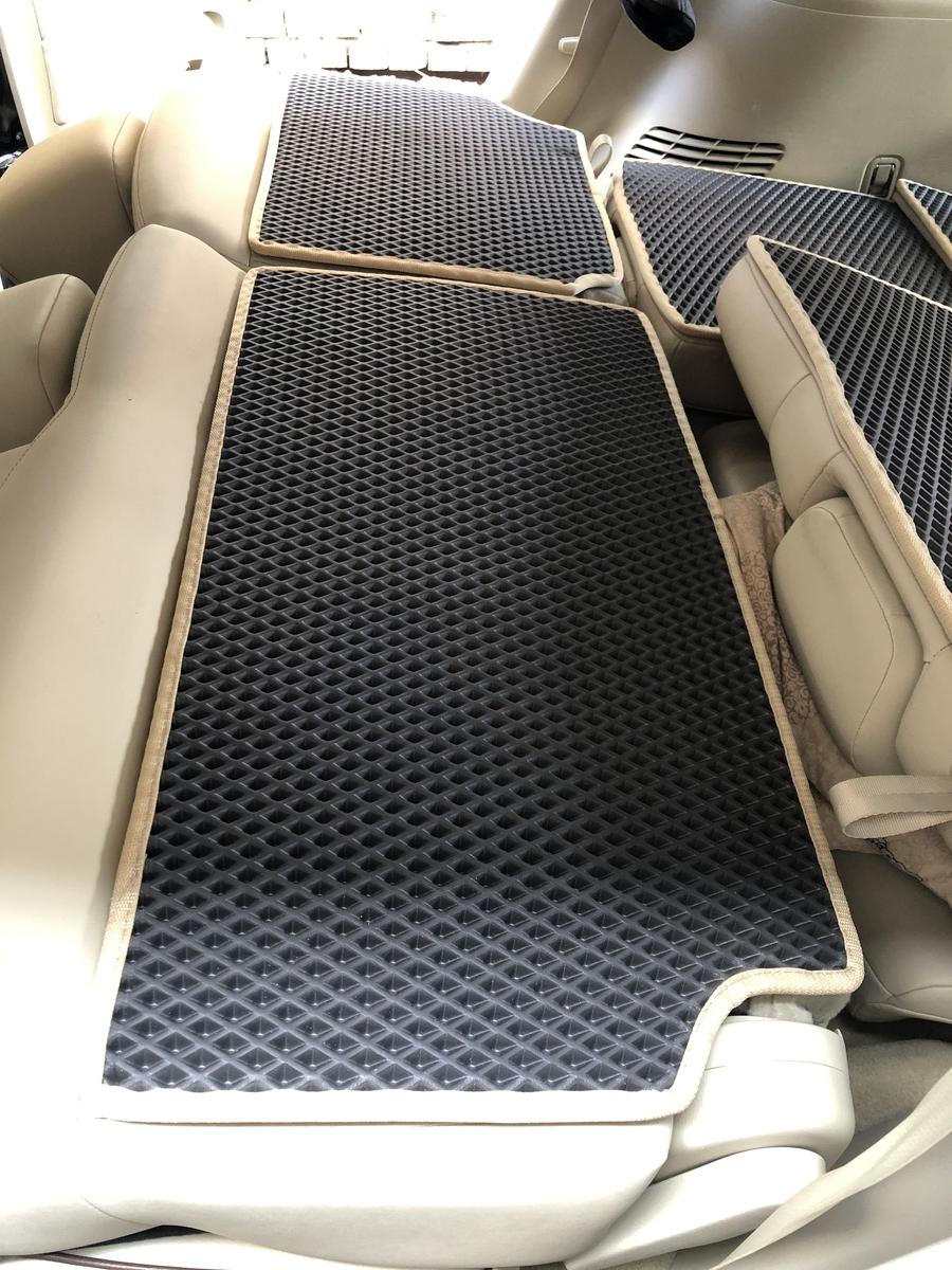 

Коврик на верх задних сидений (EVA, черный) для Nissan Armada 2016-2024 гг