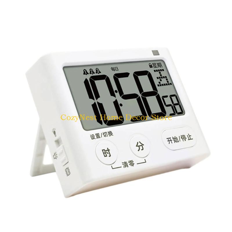 92MF Digital Countdowns Timers for Cooking and Workouts with Easy to Read Screen and Base