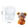 3D Bär Eisform Silikon Eismaschine DIY Seifenform Eiscreme-Werkzeug für Whisky Wein Cocktail Kaffee Saft Kuchen Dekoration