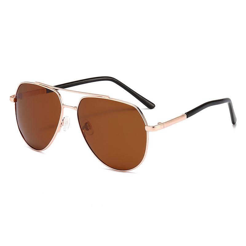 Aviation Polarized Sunglasses For Men Women Fashion Vintage Trend Night Vision Driving Fishing Yellow Polaroid Sun Glasses 2025