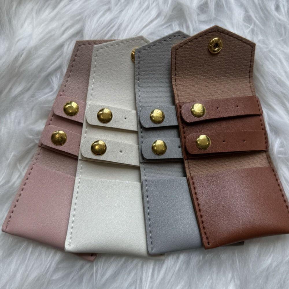 Mini Jewelry Snap Bag Fashion Small Packing Pocket Jewelry Display Pouch  Girls