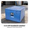 Insulated Food Box Carrier Sturdy Transport with Lid for Picnics