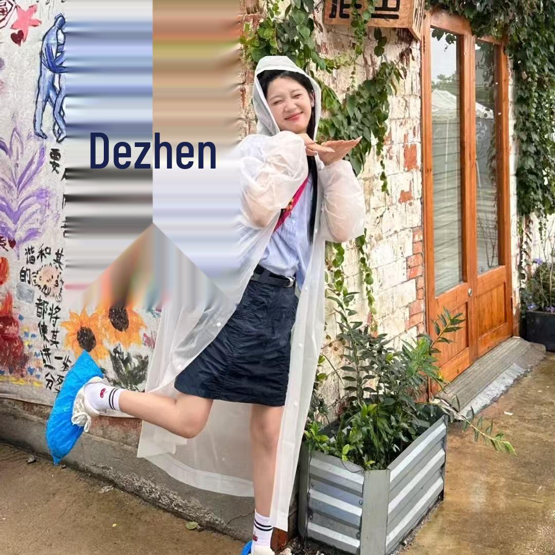 

Extended Raincoat: Multi-Color, One-Piece, Perfect for Cycling, Travel, Hiking & Commuting Extra Large