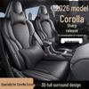 2026 Toyota Corolla Cross All-Season Leather Seat Covers - Full Coverage Interior Cushions