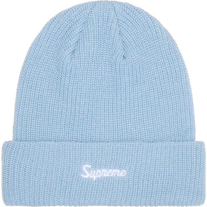 Supreme Loose Gauge Beanie (25FW) Light Blue One-Size