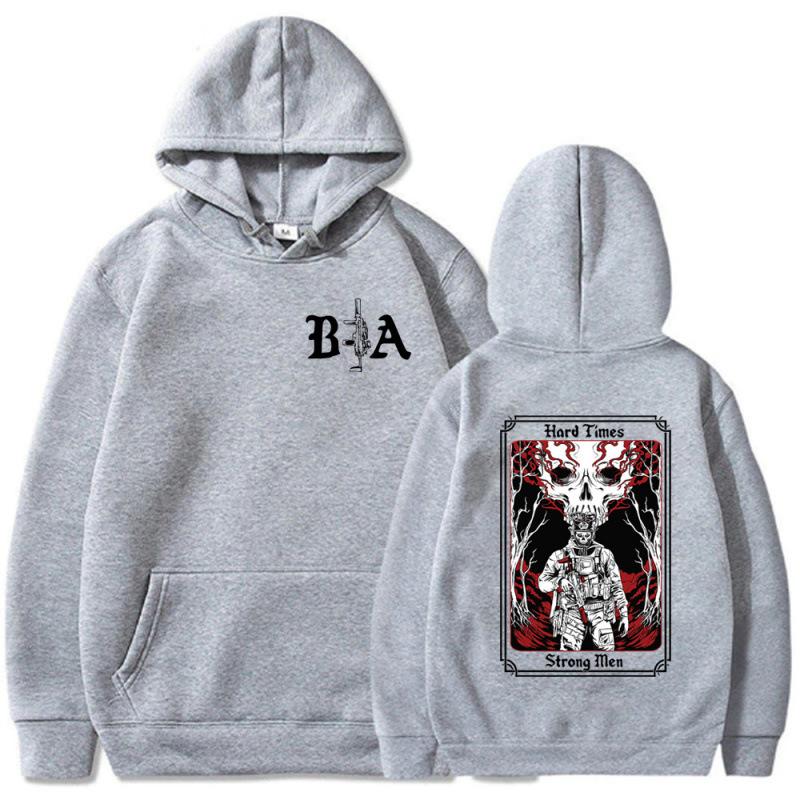 Hard Times Brothers In Arms Hoodie Men Wome