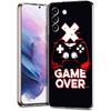 Game Controller Graphic Transparent Cover for Samsung Galaxy S24 S23 S22 S20 S21 FE Ultra S24 S23 S10 S10E S9 Plus 5G Phone Case