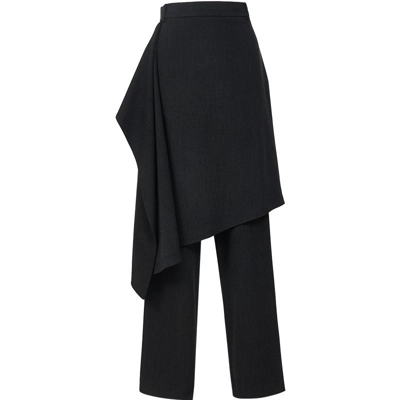 VEROMODA Women s 2-in-1 Detachable Skirt Straight-Leg Pants L