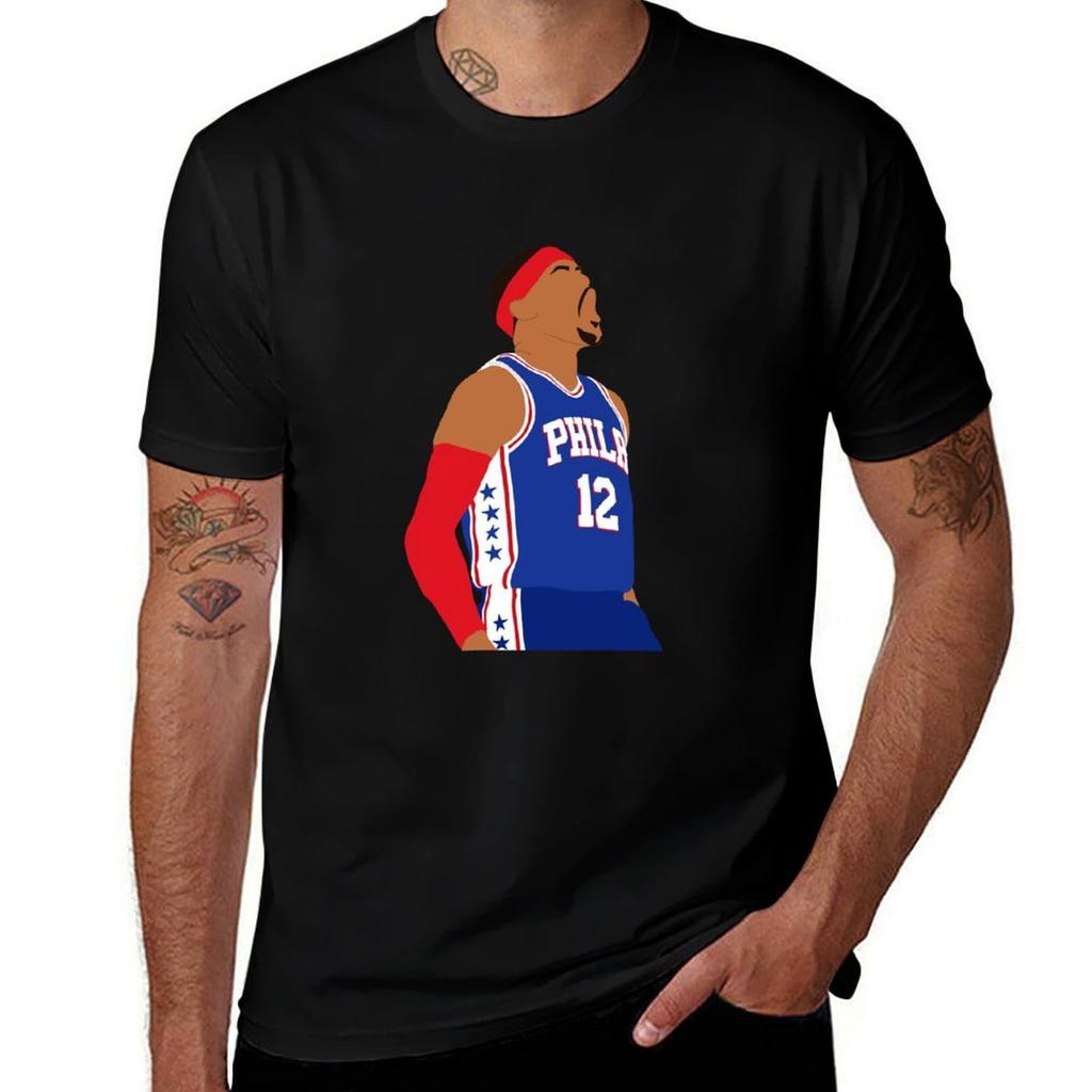 Tobias Harris 76ers Sixers Philadephia TShirt Fashion Simple Casual Tee Shirt