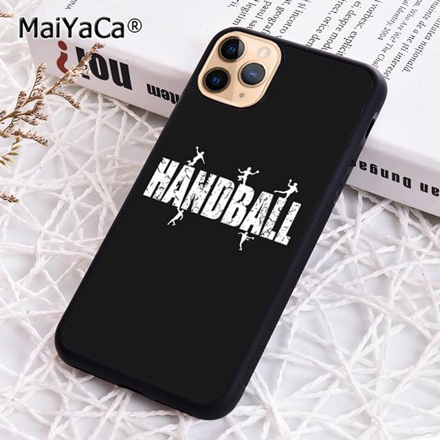 Real Girls Play Handball Quotes Phone Case For iPhone 17 Air 16 Pro Max 15 14 Plus 12 13 Shell Cover Coque