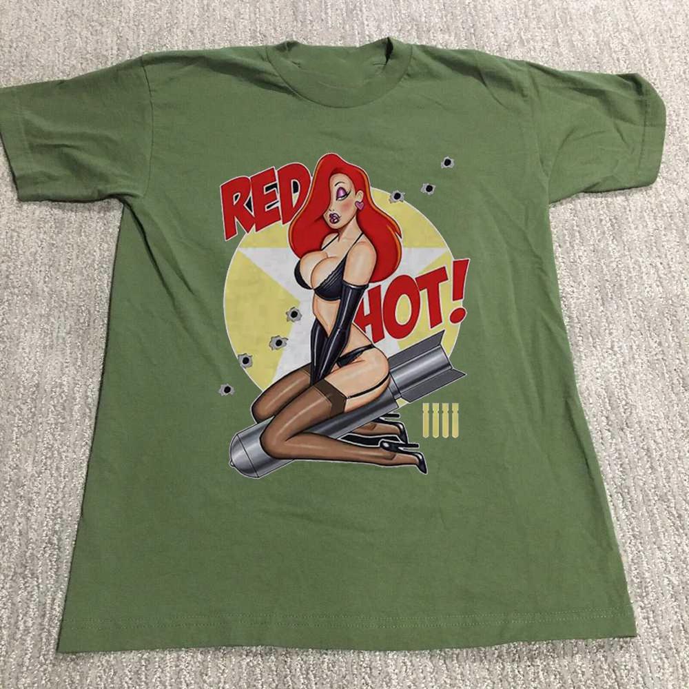 

Jessica Rabbit Collection Green T-Shirt Unisex Cotton Tee S-5XL MD1026 Unisex T-Shirt S