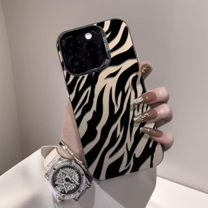 Zebra Pattern 17 Promax iPhone Case – Stylish and Energetic Cover for iPhone Models 13 to 16