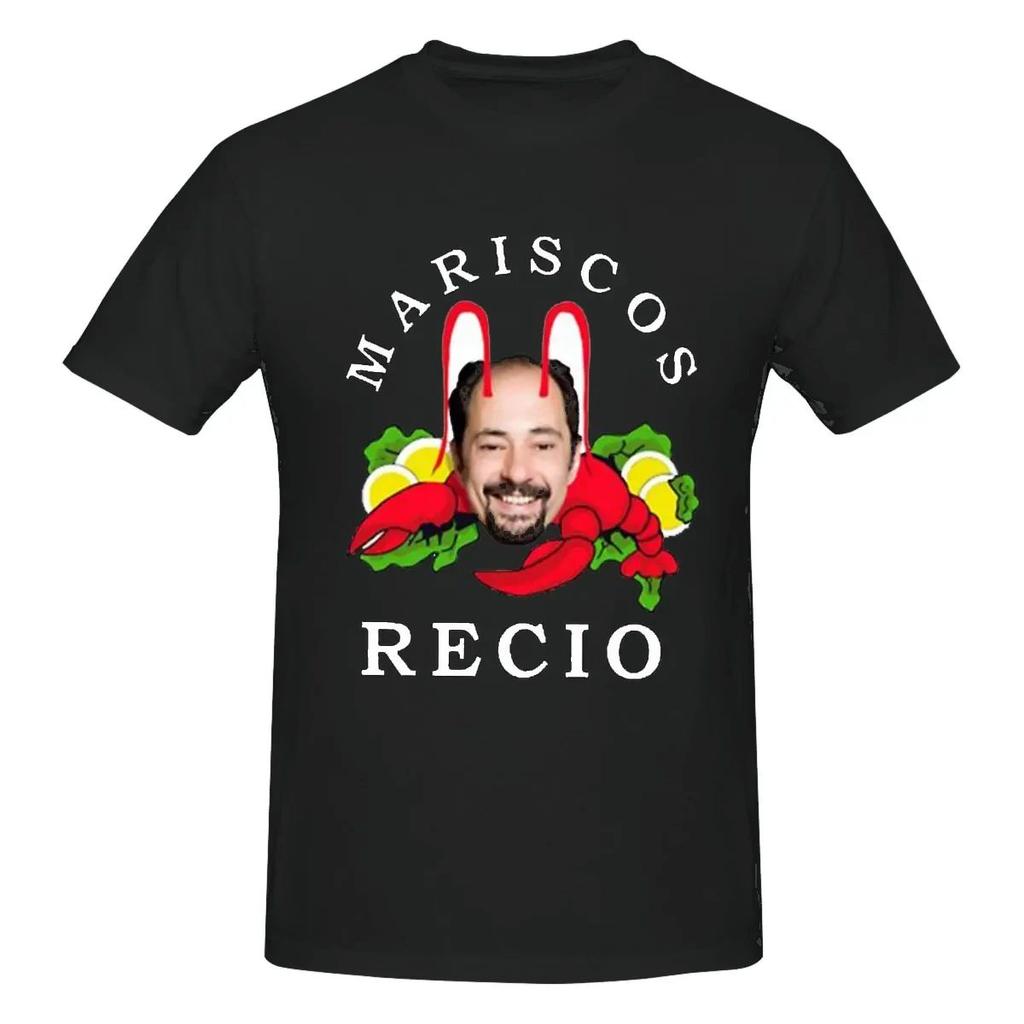 Antonio Recio Men T-Shirt Fashion Oversized T Shirts Men's Crew Neck Cotton Tees Short Summer Male Cotton Jersey Men's Clothing