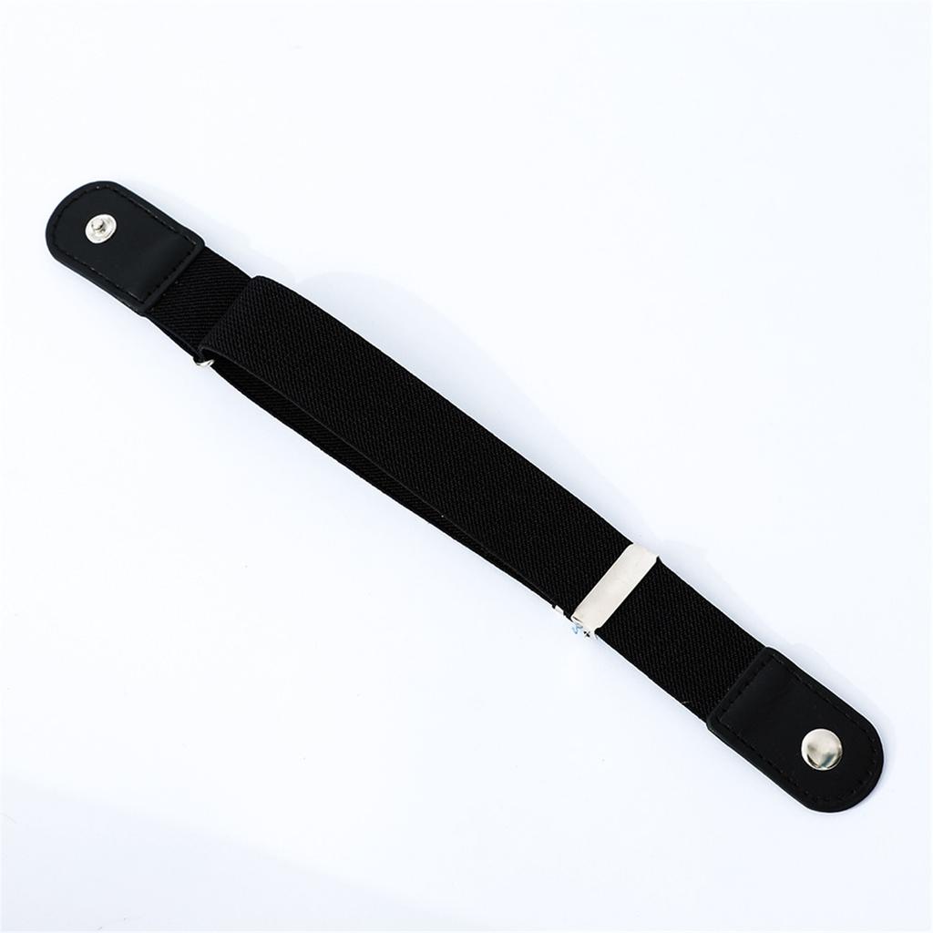 Snap Fastener Belt for All Age Simple All Matching Jeans Waist Strap Universal Waistband Pants Belt Clothing Accessories