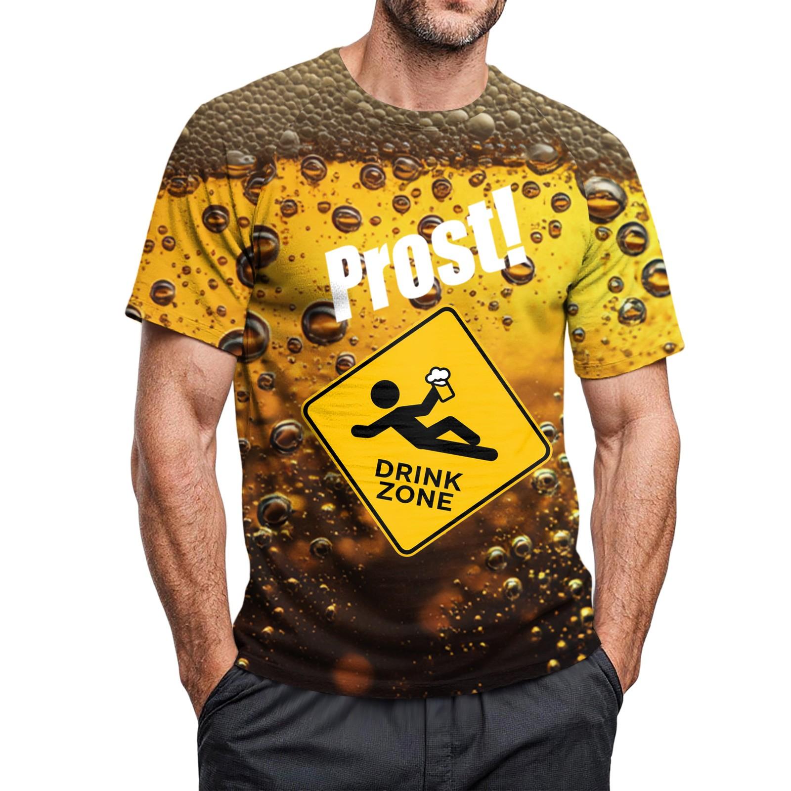 

Мужская повседневная футболка с круглым вырезом и короткими рукавами с принтом L чёрный