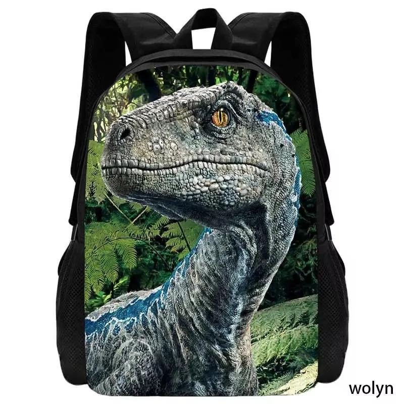 Nový školní batoh s dinosaury, Dětské školní tašky pro chlapce, Lehký batoh pro děti se zvířecími kreslenými potisky, Odolná brašna