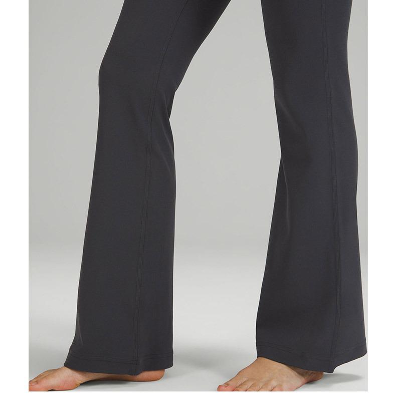 Uarun Women's Super High Waist Flare Yoga Pants - High Elastic, Nude Feel Running Tights