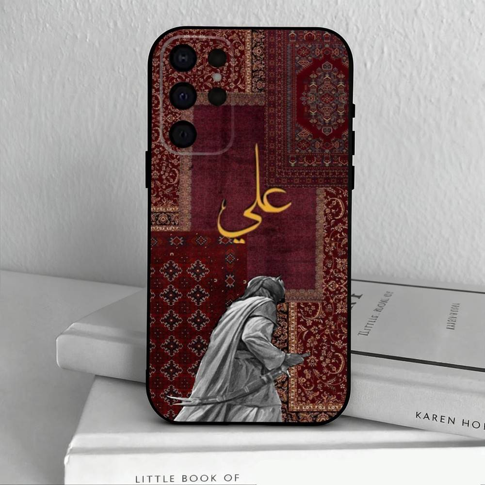 I-Imam Hussain S-Shia Ali-I  Phone Case For Samsung S25,S24,S21,S22,S23,S30,Ultra,S20,Plus,Others Soft Black Cover