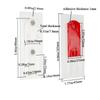 4Pcs Window Accessories Plastic Windproof Block Self-adhesive Window Sealing Block Push-pull Window Buffer Sliding Door