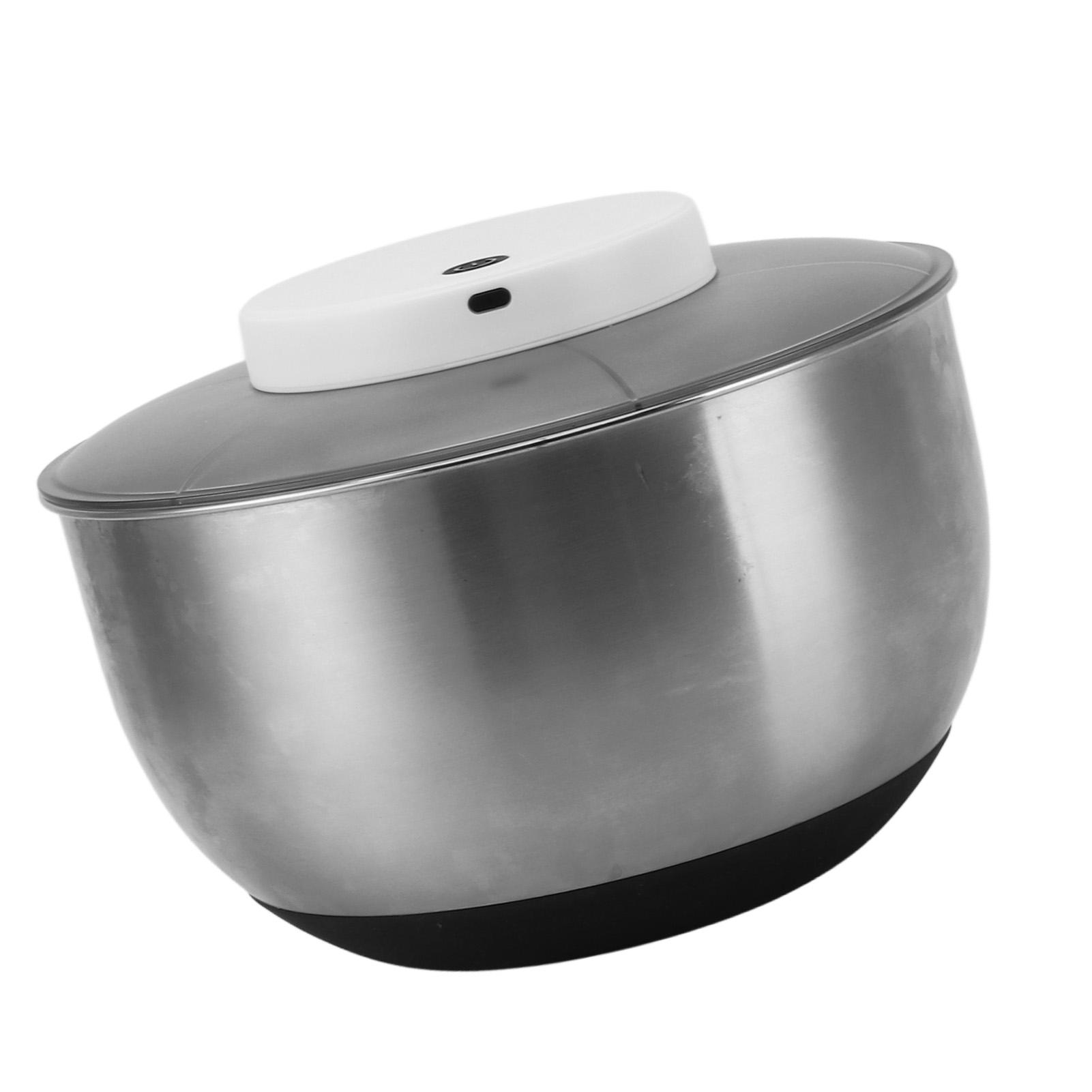 Salad Spinner Electric Vegetable Drainer Quick