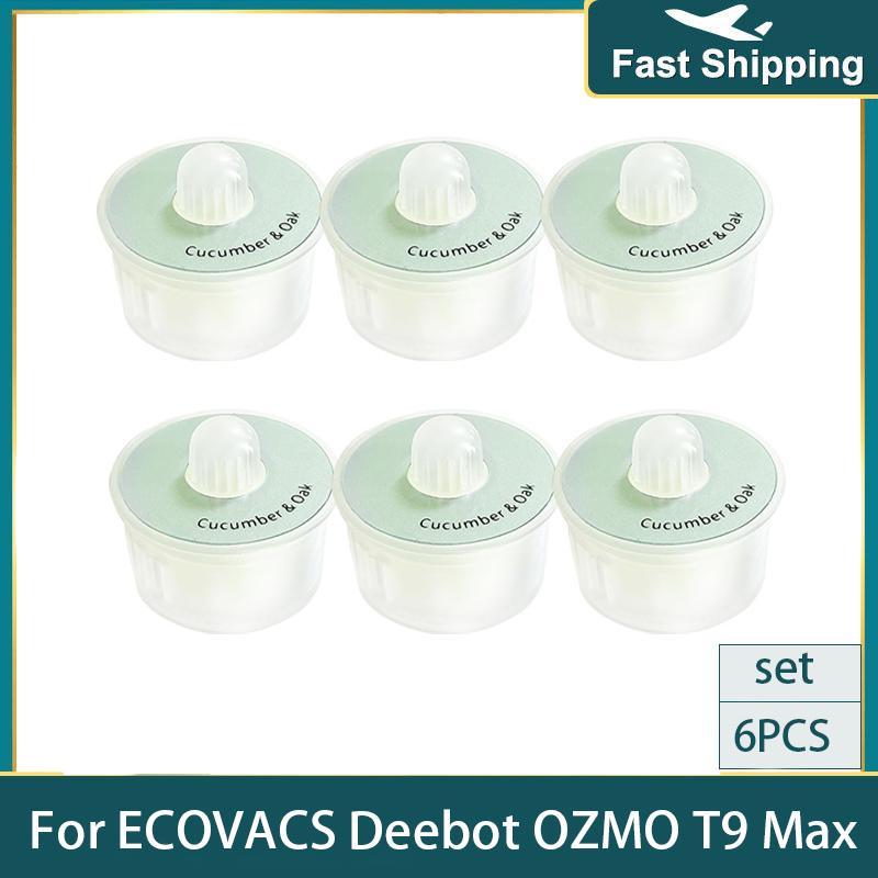 Kapsułki zapachowe Odświeżacz powietrza Do ECOVACS Deebot OZMO T9 Max / Power / Aivi / T10 / X1 Plus Zestaw części zamiennych do odkurzacza