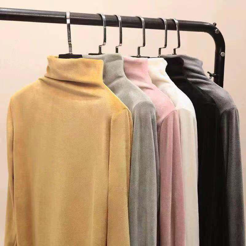 Women's High Neck Knit Top: Versatile Slim Fit Turtleneck Sweater, Autumn/Winter 2023 Collection, Patchwork Design.