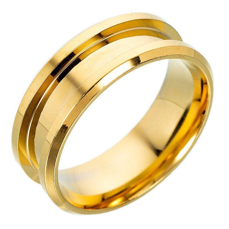 Fashion Popular Jewelry Ornament DIY Handmade Titanium Steel Ring Ring Ring Eardrop Frame 304 Stainless Steel Accessories Thumb Ring