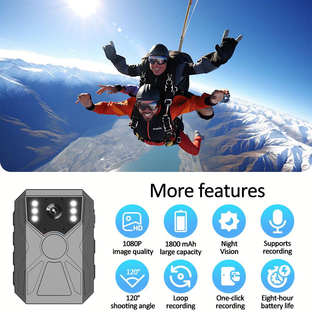 1080P Quad Dash Cam, 4-Channel Recording, WiFi, Phone Sync, Parking Monitor