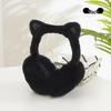 Women's Fleece-Lined Foldable Cat Ear Earmuffs – Warm and Stylish Winter Protection