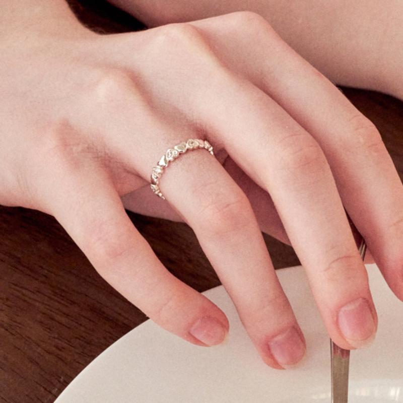 engbrox Forever Heart Cubic Ring