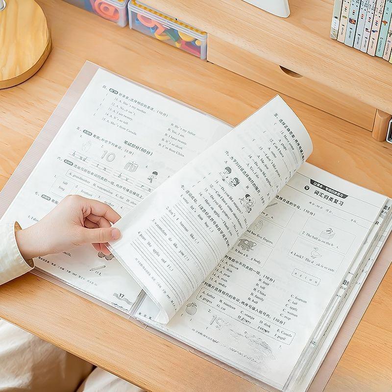 A4 Multifunctional Document and Material Test Paper Folder, Student Specific ID Storage Spectrum Folder